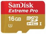 SanDisk 16 GB microSDHC UHS-I Extreme Pro (SDSDQXP-016G-X46) -  1
