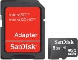 SanDisk 8 GB microSDHC + SD adapter (SDSDQM-008G-B35A) -  1