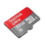 SanDisk 32 GB microSDHC Android Ultra + SD adapter SDSDQUAN-032G-G4A -  1