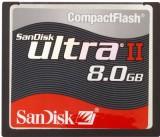 SanDisk Compact Flash Ultra II 8Gb -  1