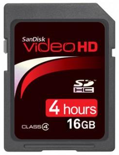 SanDisk SDHC Video HD 16Gb -  1